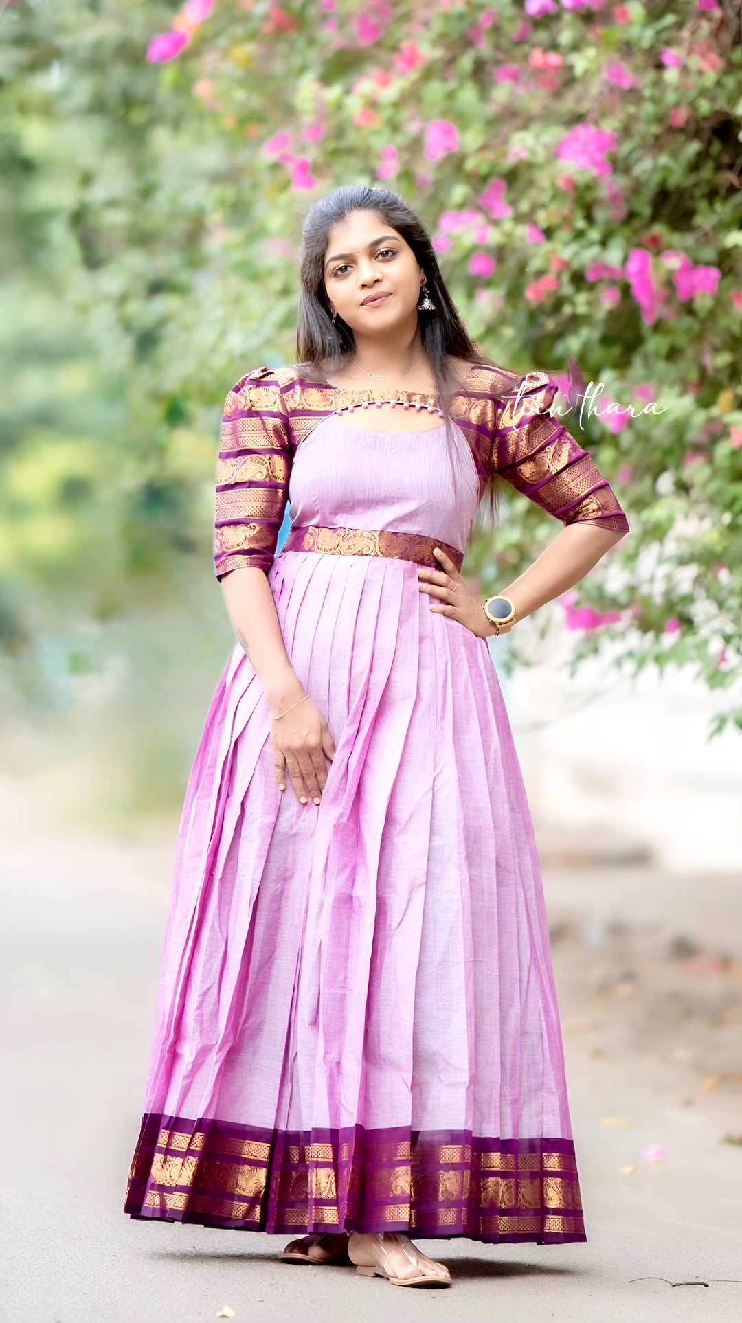 Purple heaven dress