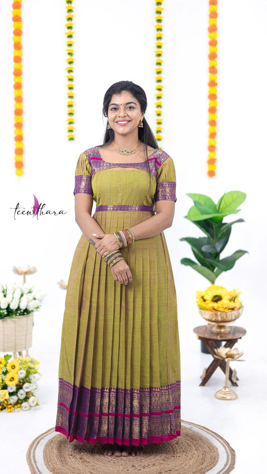 Perfect Blend of green and Purple- CTN104