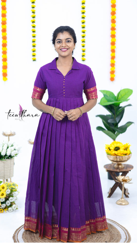 Mystic Purple Elegance, INDO-WESTERN-CTN107