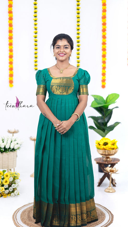 Rama Green Natural Gown -CTN103